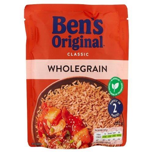 Bens Original RTH Rice Wholegrain 220g