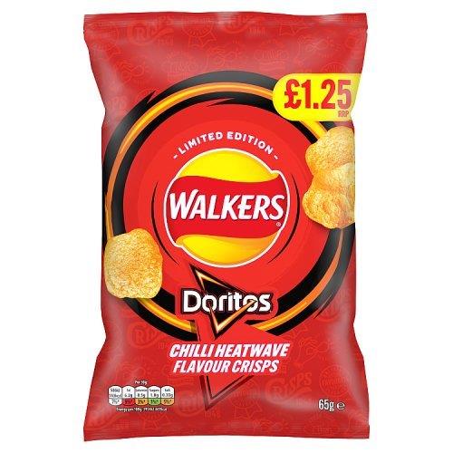 (Discontinued) Walkers Doritos Chilli Heatwave PM £1.25 65g