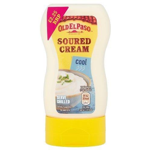 (DISCONTINUED) Old El Paso Squeezy Sour Cream PM £2.25 230g