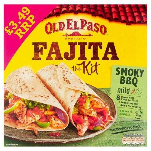 (DISCONTINUED) Old El Paso BBQ Fajita Kit pm £3.49 500g