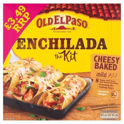 (DISCONTINUED) Old El Paso Enchilada Kit pm £3.49 663g