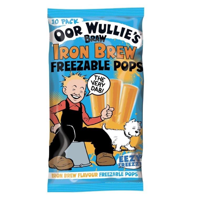 (DELIST) Oor Wullie Braw Iron Brew Ice Freeze Pops 10s 500ml