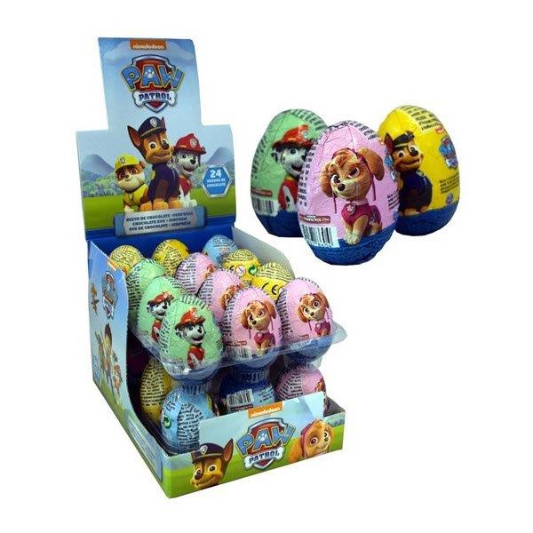 Paw Patrol Milk Chocolate Surprise Eggs 20g
