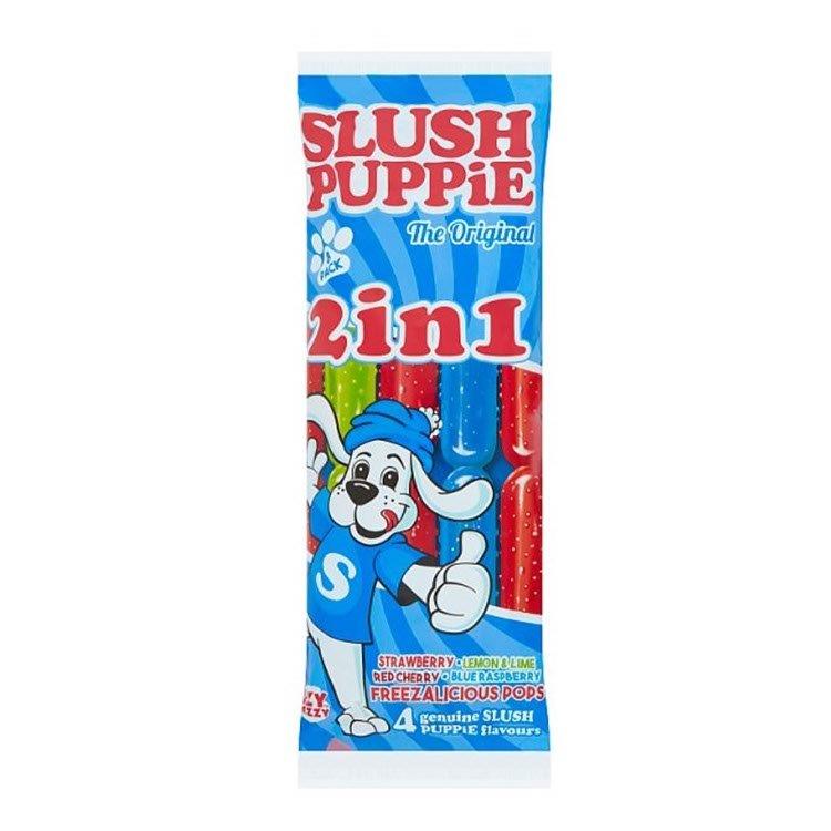 (STANDARD) Slush Puppie 2in1 Freeze Pops 8pk (8 x 75ml) 600ml