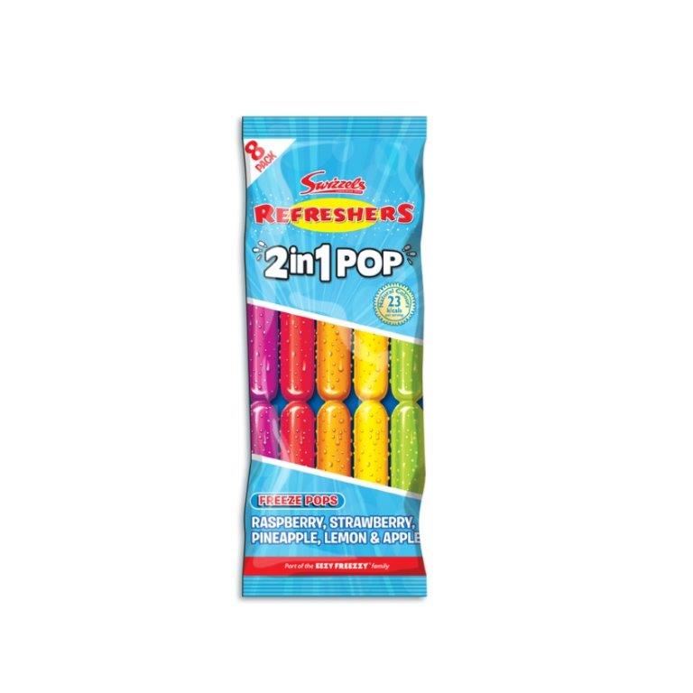 Swizzels Refreshers 2in1 Pops 8pk (8 x 75ml) 600ml