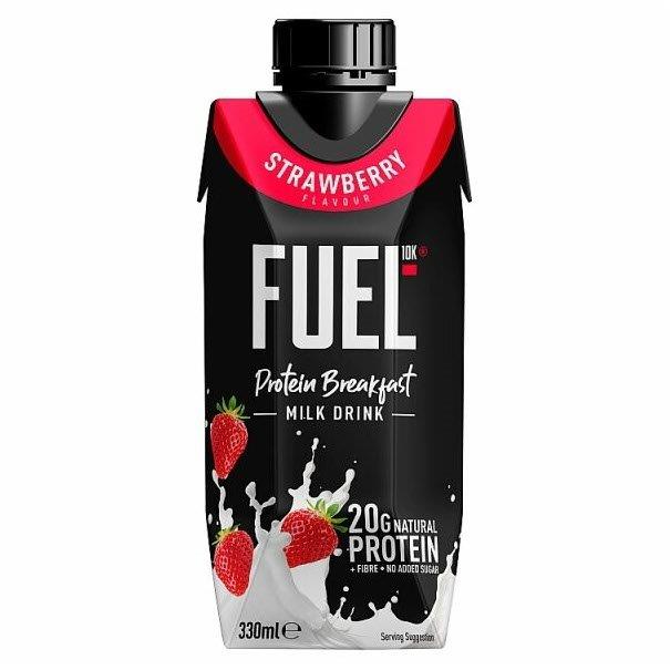 (DELIST) FUEL10K Strawberry Breakfast Milk Drink 330ml