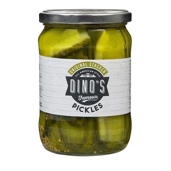 (DELIST) Dino's Famous Original Stacker Pickles 530g