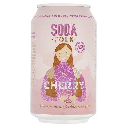(DELISTED) Soda Folk Cherry Soda 330ml