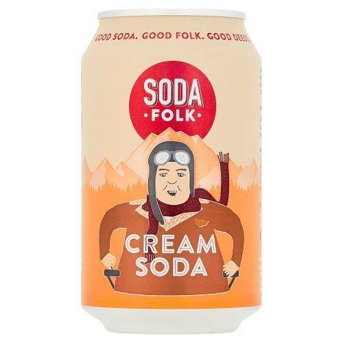 (DELISTED) Soda Folk Cream Soda 330ml