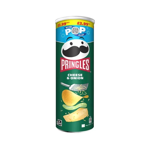 (STANDARD) Pringles Cheese & Onion PM £2.99 165g