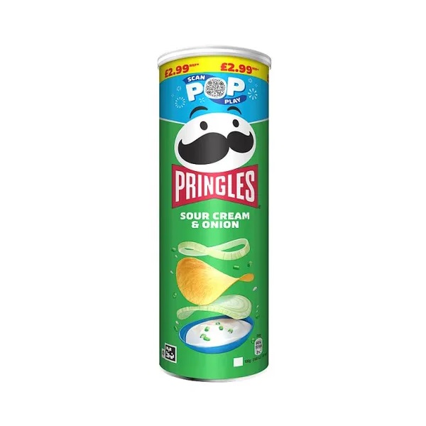 (STANDARD) Pringles Sour Cream & Onion PM £2.99 165g