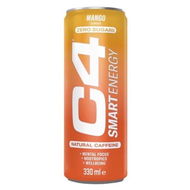 (DISCONTINUED) C4 Smart Energy Carbonated Mango 330ml