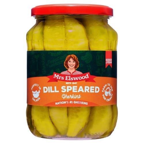 (DELIST) Mrs Elswood Dill Spear Cucumbers 670g