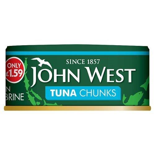 (DISCONTINUED) John West Tuna Chunks In Brine PM £1.59 145g