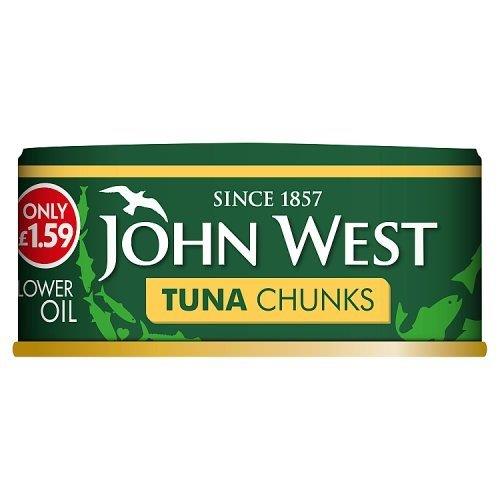 (DISCONTINUED) John West Tuna Chunks In Sunflower Oil PM £1.59 145g