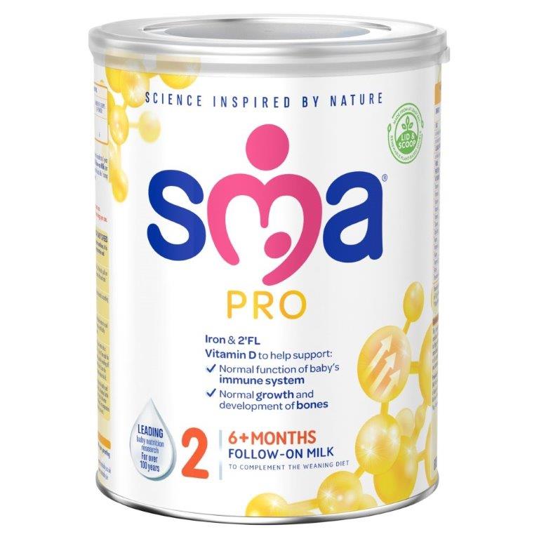 (STANDARD) SMA PRO Follow-On Milk 6mth+ 800g - Stage 2