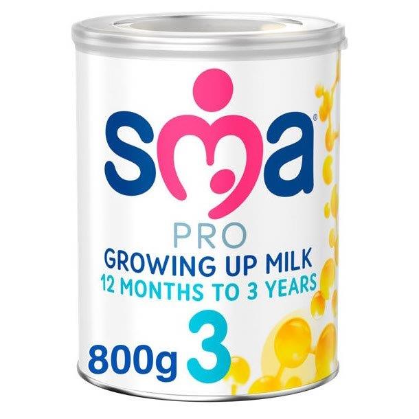 (STANDARD) SMA PRO Toddler Milk 1-3Year 800g - Stage 3