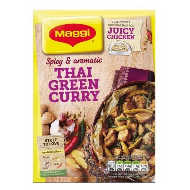 (Discontinued) Maggi Juicy Green Thai Curry Chicken 43g