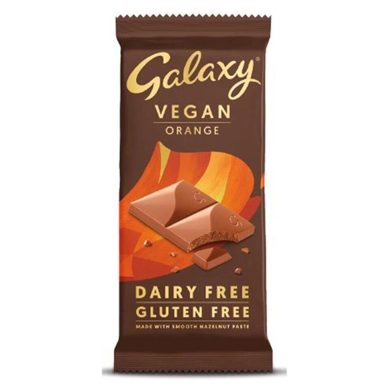 Galaxy Orange Vegan Dairy Free 100g