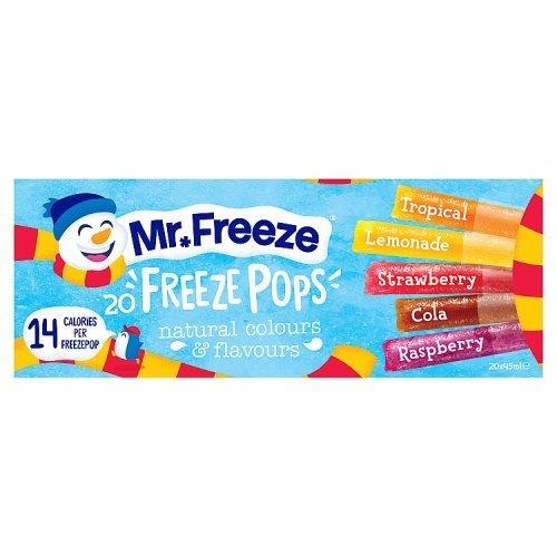 (DELIST) Mr Freeze Freeze Pops 20pk (20 x 45ml) 900ml
