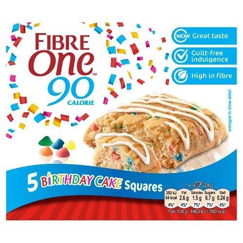 (DELIST) Fibre One Birthday Cake Brownie 5pk (5 x 24g) 120g