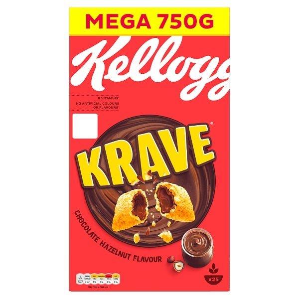 (Delist) Kelloggs Krave Chocolate & Hazelnut 750g