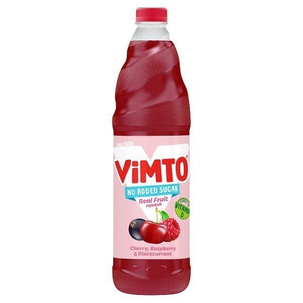 (DELIST) Vimto Cherry Raspberry & Blackcurrant Squash 1Ltr
