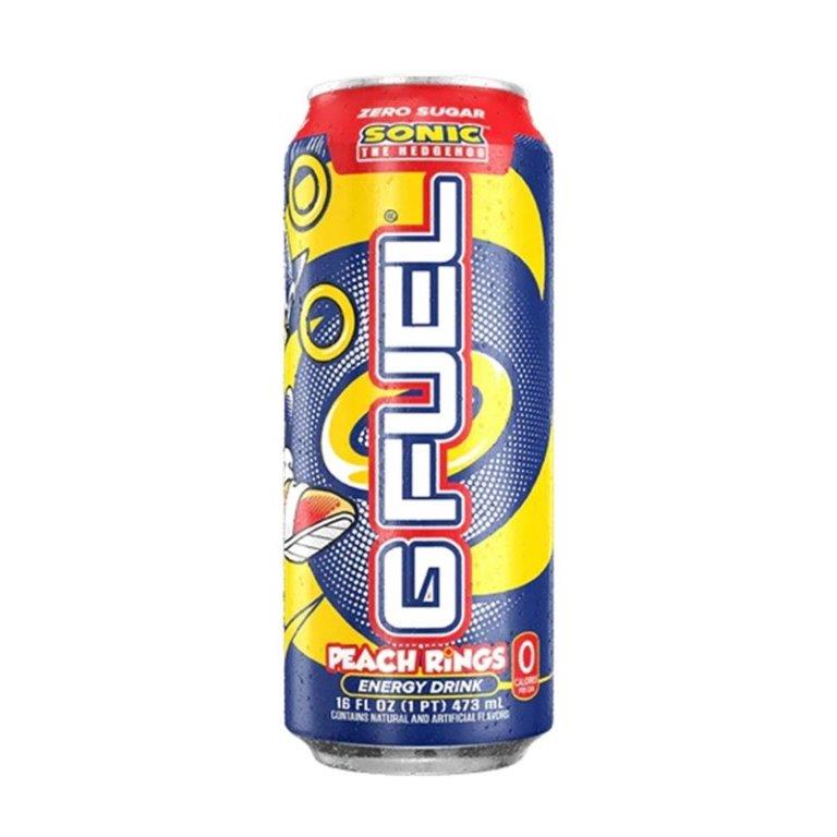 (Discontinued) G-Fuel Sonic Peach Rings Energy Drink 473ml