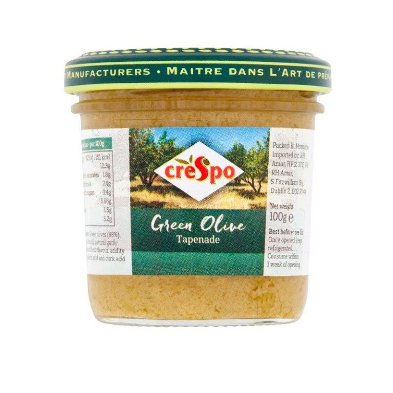 Crespo Green Olive Tapenade 100g