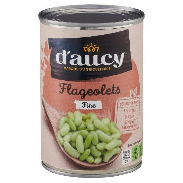 DAucy Fine Flageolets 400g