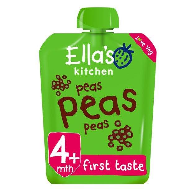 Ellas Kitchen First Taste Peas 70g