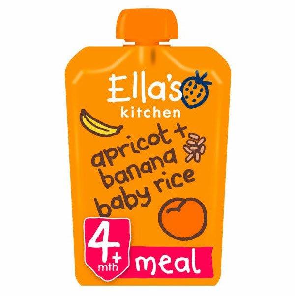 Ellas Kitchen Rice Banana Apricot 120g