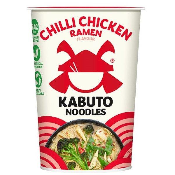 (DELIST) Kabuto Chilli Chicken Ramen Noodles Pot 65g