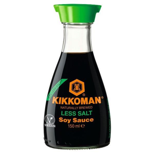 Kikkoman Less Salt Soy Sauce 150ml