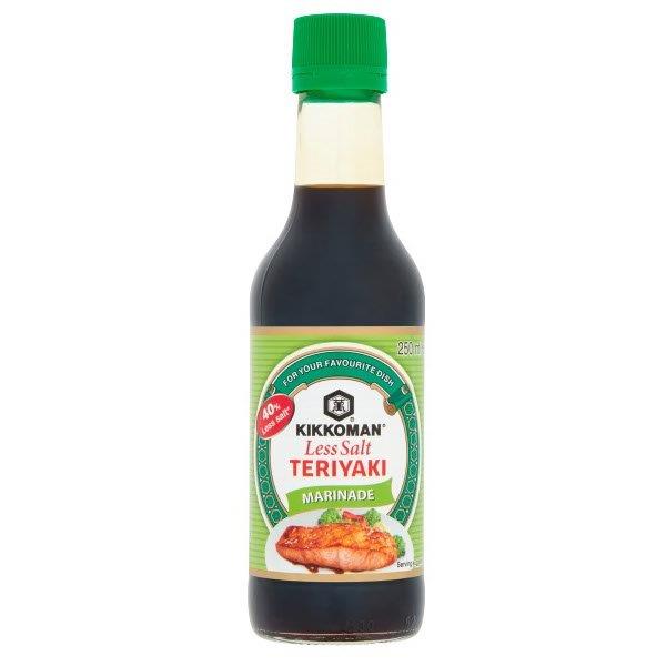 Kikkoman Less Salt Teriyaki Marinade 250ml