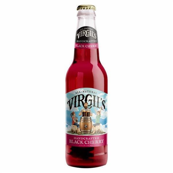 (DELIST) Virgils Black Cherry Soda Bottle 355ml