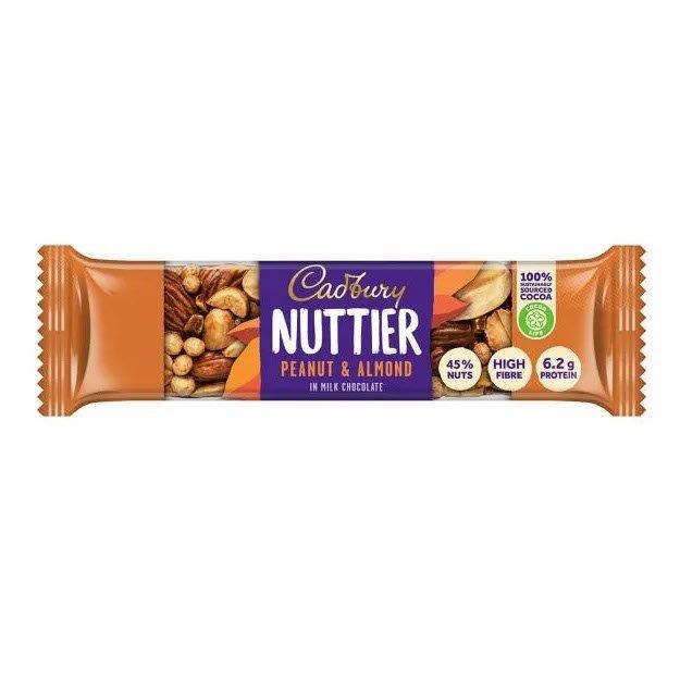 (STANDARD) Cadbury Nuttier Peanut & Almond Chocolate 35g