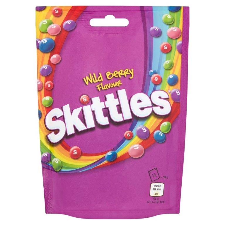 (STANDARD) Skittles Pouch Wild Berry 136g