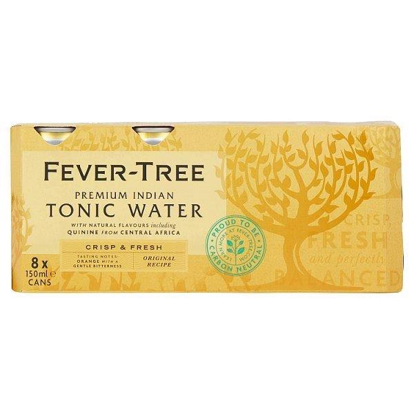 Fever Tree Indian Tonic Water 8pk (8 x 150ml) (HS)
