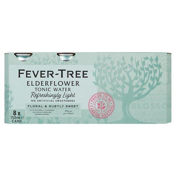 Fever Tree Rl Edlerflower 8pk (8 x 150ml) (HS)