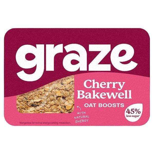 (DELIST) Graze Cherry Bakewell Flapjack 50g