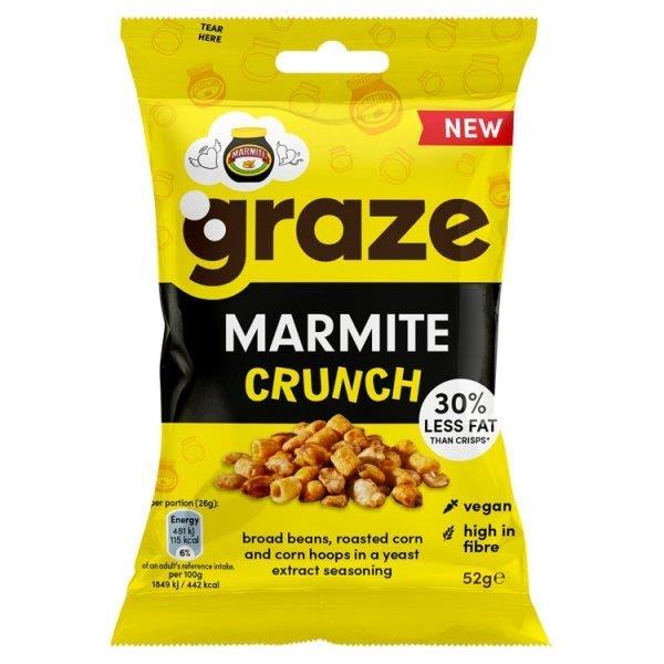 (DELIST) Graze Marmite Crunch 52g