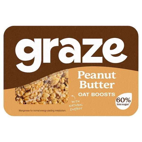 (DELIST) Graze Peanut Butter Protein Flapjack 50g