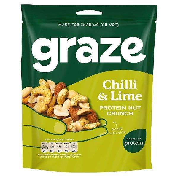 (DELIST) Graze Punchy Protein Chilli & Lime 100g