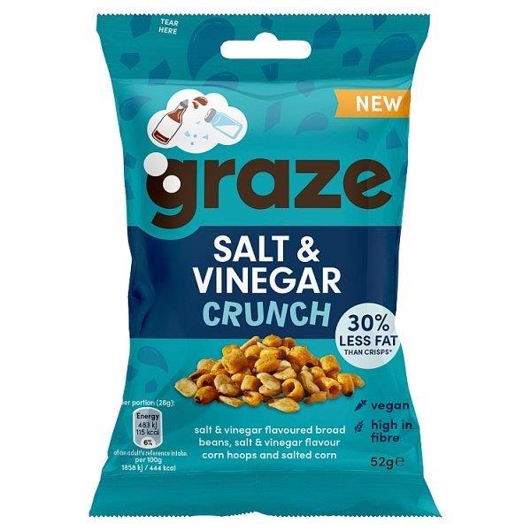 (DELIST) Graze Salt & Vinegar Crunch 52g