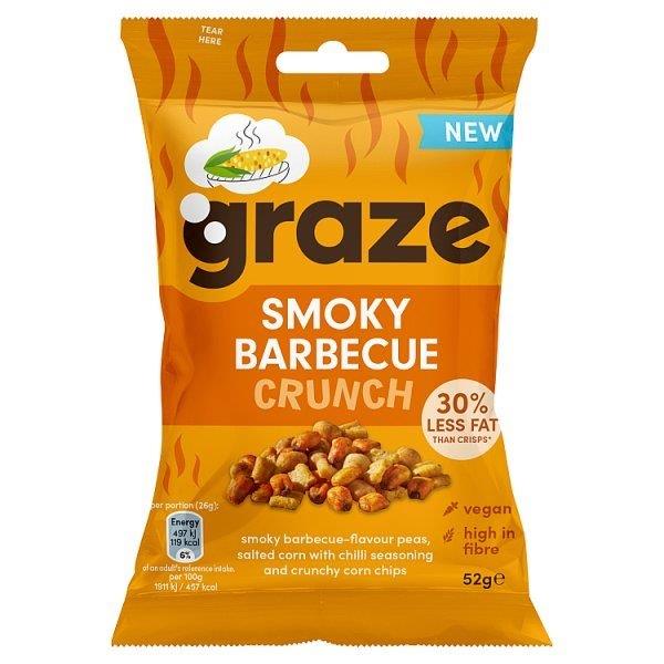 (DELIST) Graze Smokey Bbq Crunch 52g