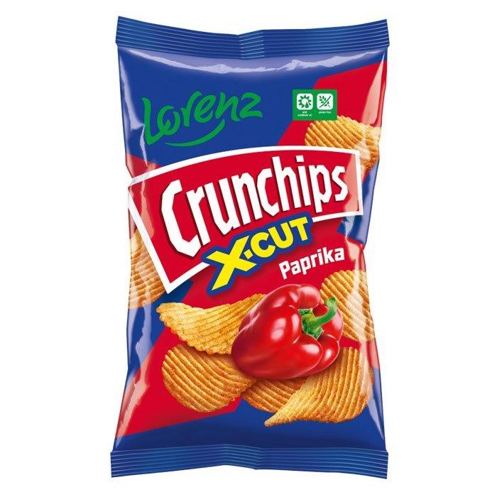 (STANDARD) Lorenz Crunchips X-Cut Paprika 130g