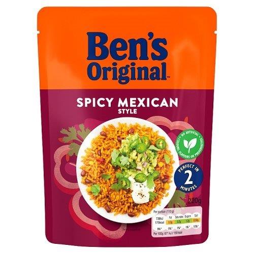 Bens Original RTH Spicy Mexican 220g