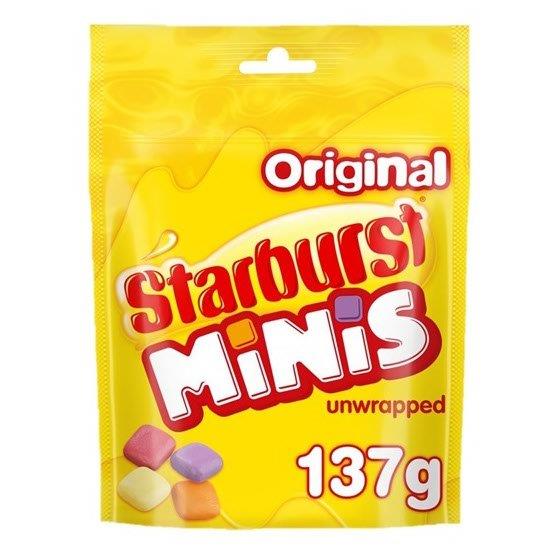 (STANDARD) Starburst Minis Fruits 137g