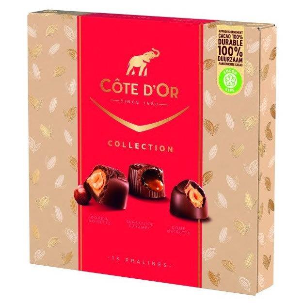 Cote D OrCote D'Or Collection Gift Box Milk Caramel & Dark Noisette 135g